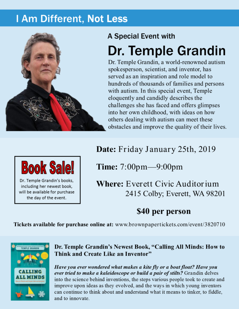 A Special Event with Dr. Temple Grandin