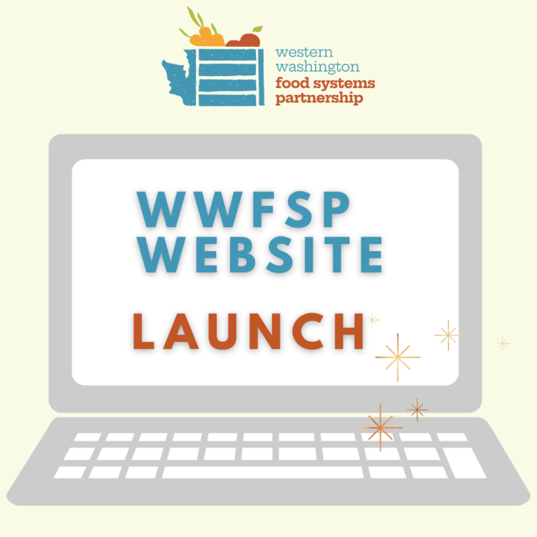 Western Washington Food Systems Partnership Website is Live